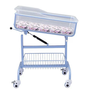 Venta al por mayor de alta calidad estable ajustable de plástico transparente cuna fiable cuna de bebé Hospital recién nacido cama de bebé - Product Image 4