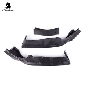 Nuevo parachoques Bodykit fibra de carbono parachoques delantero labio para Toyota <span class=keywords><strong>Supra</strong></span> A90 A91 MK5 2019 + - Product Image 4