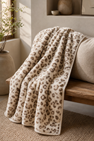 Couverture d'hiver douce en flanelle et peluche, 80*120cm, portable, motif personnalisé, prix de gros