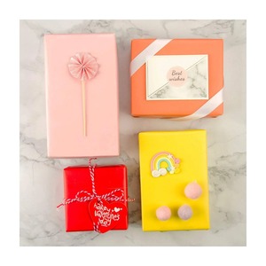 Papel Decorativo Ecológico Reciclable de Doble Cara, Hecho a Mano, con Rayas Rosas, para Manualidades, Regalos, Decoración y Embalaje, Venta al Por Mayor - Product Image 2