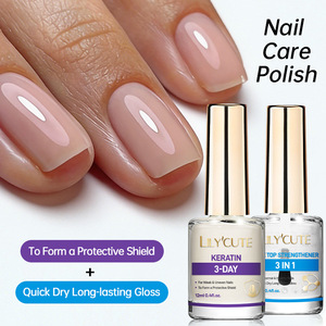 <span class=keywords><strong>LILYCUTE</strong></span> Esmalte de Uñas en Botella de Vidrio, Base de Aceite Líquido, Potenciador de Uñas, Cuidado, Reparación y Nutrición, Impermeable, Secado Rápido, Sin Necesidad de Horno - Product Image 3