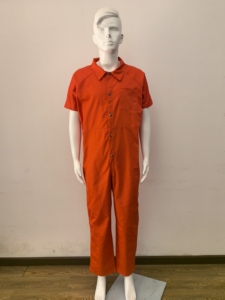 Disfraces de Cosplay para Halloween, Carnaval, Unisex, Naranja, Prisionero, Jail, Disfraz de Prisionero para Hombre y Mujer, Mono de Prisionero - Product Image 2