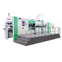Machine de découpe et de rainurage automatique à alimentation par convoyeur pour papier et carton ondulé à lit plat haute pression