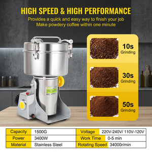 Moulin à café électrique professionnel <span class=keywords><strong>Moulinex</strong></span>, moulin à épices et curcuma, machine à moudre - Product Image 5