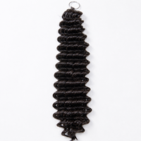 Extensions capillaires synthétiques à fibres protéinées, tressées bouclées birmanes, peuvent être teintes, nœuds miracle, cheveux au crochet, trame unique, permanentés