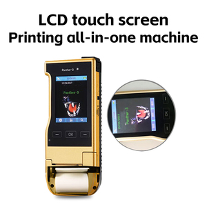 3.2 inch độ nét cao màn hình cảm ứng điện thoại di động kích thước hơi thở rượu <span class=keywords><strong>Tester</strong></span> với nhiên liệu di động cảm biến và BT máy in Máy phân tích khí - Product Image 3