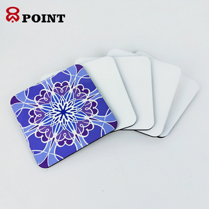 Factory Wholesale Sublimation Coaster Cork Backed Sublimation MDF Printing for Heat Press Machine