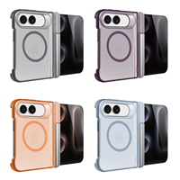 Nouvelle coque magnétique de luxe de haute qualité, transparente, étanche et antichoc pour 18 Ultra, avec béquille et protection en verre mat