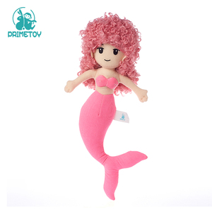 Personalizada hermosa Linda caricatura luminosa <span class=keywords><strong>sirenita</strong></span> muñeco de peluche de juguete superventas caliente con relleno de algodón PP - Product Image 5