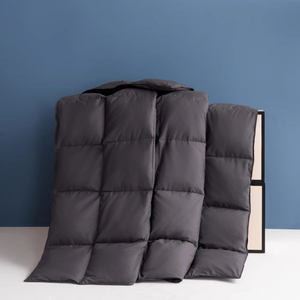 Couette matelassée 100% polyester hypoallergénique respirante pour l'automne et l'hiver, taille Queen, lavable en machine, 75D/36F - Product Image 2