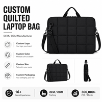 Bolsa Acolchada para Portátil Personalizada, Funda Protectora para Portátil con Correa para el Hombro, Resistente a Impactos, OEM ODM