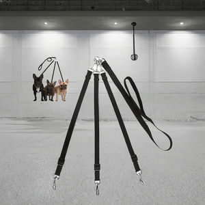 Resistente, Sin Enredos, Desmontable, 360 °   Correa Doble 3 en 1 <span class=keywords><strong>para</strong></span> <span class=keywords><strong>Perros</strong></span>, Gatos y Cachorros, con Diseño Simple <span class=keywords><strong>de</strong></span> Rayas <span class=keywords><strong>de</strong></span> Nailon - Product Image 2