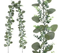 Plantes artificielles H820, lianes d'eucalyptus, décorations de mariage, photographie, verdure artificielle, aménagement paysager, ornements de lianes