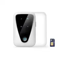 Amplifikatör Wifi İnternet cep küre 4G yönlendirici Mini Router Lte çocuklar Lcd, taşınabilir Modem Sim güç bankası Portatil taşınabilir
