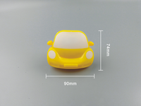 OEM 0.6W 110V 220V W044 Jouet voiture forme LED veilleuse 5 SMD intérieur interrupteur enfichable pour chambre d'enfants