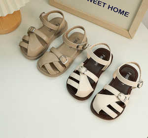 Sandalias Romanas Casuales de Verano para Niñas, con Punta Cerrada y Diseño Calado - Product Image 3