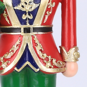 Redeco Wholesale Paire de <span class=keywords><strong>Casse</strong></span>-Noisettes Festifs en Résine, Design Rouge et Doré, Figurines de Soldats, Ensemble de Présentation pour Entrée, Produit à Fort Potentiel de Margaine - Product Image 6