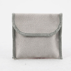 Luxury Custom Printed logo Velvet Jewelry Bag <b>Gift</b> Pouch Bag Mini Faux Suede <b>Envelope</b> Jewelry Packaging Pouch for Jewelry - Product Image 5