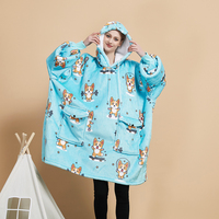 Sweat-shirt à capuche en polaire Sherpa douce et confortable avec motifs d'animaux surdimensionnés comme cadeaux