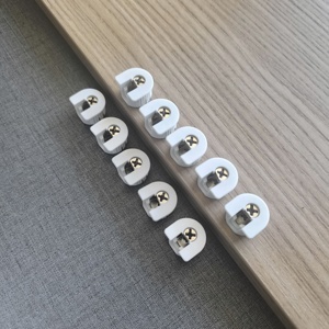 <b>Plastic</b> Furniture Hardware Woodworking Cabinet <b>Wardrobe</b> Connector Cam Bolts Durable Easy Installation - Product Image 1