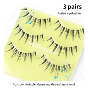 Venta al por mayor Cluster <span class=keywords><strong>Lashes</strong></span> Suministros de belleza Diferentes longitudes Estilo natural Fibra sintética Material D Curl Maquillaje - Product Image 3