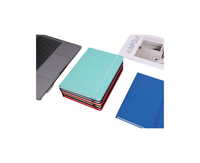 Cahier de revue à couverture rigide en lin imprimé personnalisé Logo personnalisé Taille A5 Fil de couverture en PP Couture et couture en selle