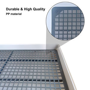 Grand bac à litière Lapin Petit Animal Coin Pot Trainer Box Cochon d'Inde Formation Pan Cage Plateau de Toilette - Product Image 4