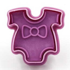 Gaufreur de timbres à cookies en plastique de qualité alimentaire, pour pâtisserie à la maison, diy, - Product Image 4