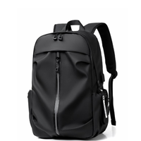 Sac à dos pour ordinateur portable Marksman unisexe, grande capacité, 18 pouces, imperméable, antivol, avec panneau solaire