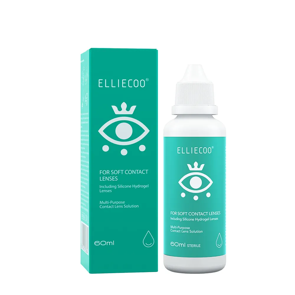 Eliecoo-Solución de lentes de contacto para contacto ocular, 60ml
