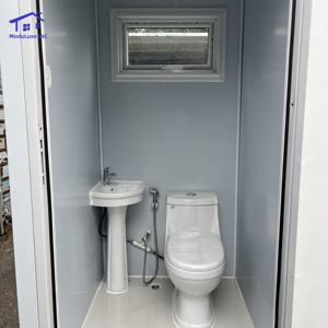 Baños Portátiles de Acero a Bajo Precio, Fáciles de Transportar, WC para Exteriores, Baños Móviles - Product Image 4
