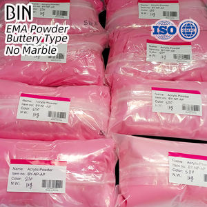 BIN fabbrica all'ingrosso burroso acrilico pigmento per unghie in polvere 3 in 1 nudo chiaro per immersione unghie acrilico in polvere - Product Image 5