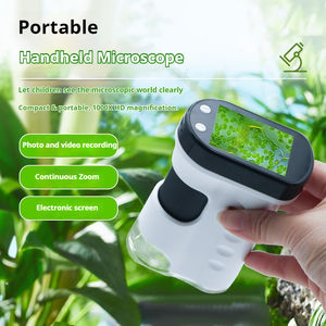 Kit scientifique éducatif pour étudiants et tout-petits WEIAI avec lumière LED et loupe, <span class=keywords><strong>microscope</strong></span> numérique portable miniature <span class=keywords><strong>800X</strong></span> pour les bactéries - Product Image 2