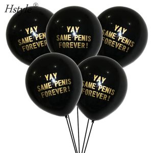 Hstyle yüksek kalite 20 adet/PK lateks balon gelin duş bekarlığa veda parti için SET064 yanadır gelin duş parti - Product Image 5