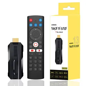 IATV Stick R3 RK3528 Android 13 TV Stick, stik TV RAM 2GB ROM 16GB Mini WiFi6 8K pemutar Media TVBox pintar stik TV api 2024