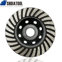 Diamant Turbo rangée meule meule roue de coupe disque de meulage outil abrasif pour la maçonnerie en béton sur meuleuse d'angle
