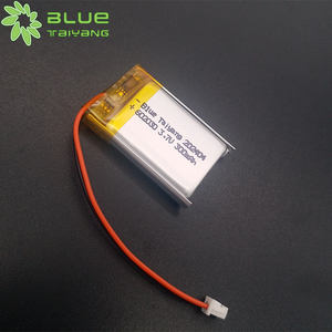 Azul Taiyang 602030 Batería recargable de iones de litio Batería de litio 3,7 V 600mAh Batería Lipo - Product Image 5