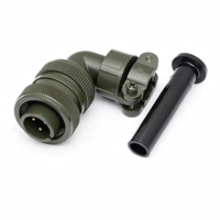 Connecteur circulaire MIL DTL 5015 MS 3106A14S 7 MS3108A14S 7 MS3102A14S 7, fiche et prise aviation 3 broches