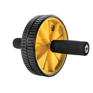 Roue abdominale en plastique à rouleau unique antidérapante pour l'entraînement abdominal, équipement de fitness unisexe pour usage domestique - Product Image 1
