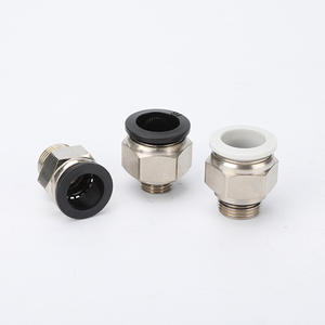 Conector Rápido Recto PC8-G02 Serie 6-G01 para Tuberías de Gas, Piezas Neumáticas con Anillo de Sellado, Junta Tórica, Material PC - Product Image 4