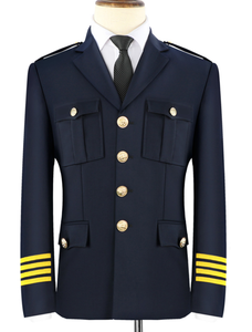 Uniforme da Capitano, Completo da Marinaio, Abito da Uomo, Soprabito per Performance, Set di Abbigliamento da Lavoro per Sicurezza, Uniforme da Guardia - Product Image 6