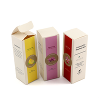 Boîte d'emballage vide de savon parfumé personnalisé écologique d'usine boîtes de papier cosmétiques pliables