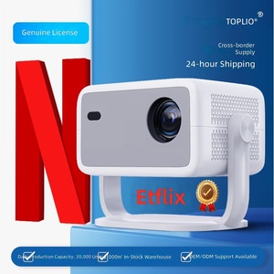 Proyector Inteligente para Exteriores TP350 Exclusivo para Comercio Transfronterizo, Android 13 con <span class=keywords><strong>Netflix</strong></span>, 1080P HD, 650 Lúmenes, Control por Voz, Diseño Portátil - Product Image 3
