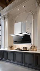 เครื่องดูดควันไฟฟ้าสแตนเลสเสียงเบา พร้อมไฟ LED ขนาดใหญ่ สำหรับใช้ในครัวเรือนและโรงแรม - Product Image 6