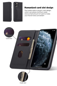Funda de Teléfono Tipo Cartera con Tapa Magnética de Cuero PU y Ranura para Tarjetas para Samsung A11 A21 A31 A41 A51 A71 M11 M53 <span class=keywords><strong>M51</strong></span> M32 M52 M23 M33 F23 5G - Product Image 4