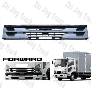 Vehicle Japan Series Chrome Accessories Include For Chrome Truck Part For Isuzu Deca 360 Series Grille Black In Chrome