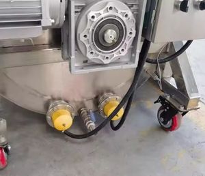 เครื่องผสมริบบิ้นอุตสาหกรรมสำหรับวางยาแนว ซอส ครีม และเนื้อครีมต่างๆ - Product Image 2