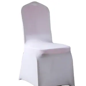 뜨거운 판매 프리미엄 품질 스트레치 의자 커버 웨딩 다이닝 탄성 의자 커버 다채로운 스트레치 의자 커버
