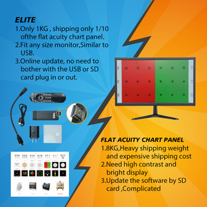 ระบบทดสอบสายตาด้วยจอ LCD พร้อมแผนภูมิวัดการมองเห็นแบบดิจิทัล ราคา - Product Image 2