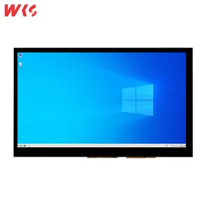 Panel sentuh LCD 7 inci Monitor layar sentuh kapasitif layar sentuh dengan modul LCD 1024*600